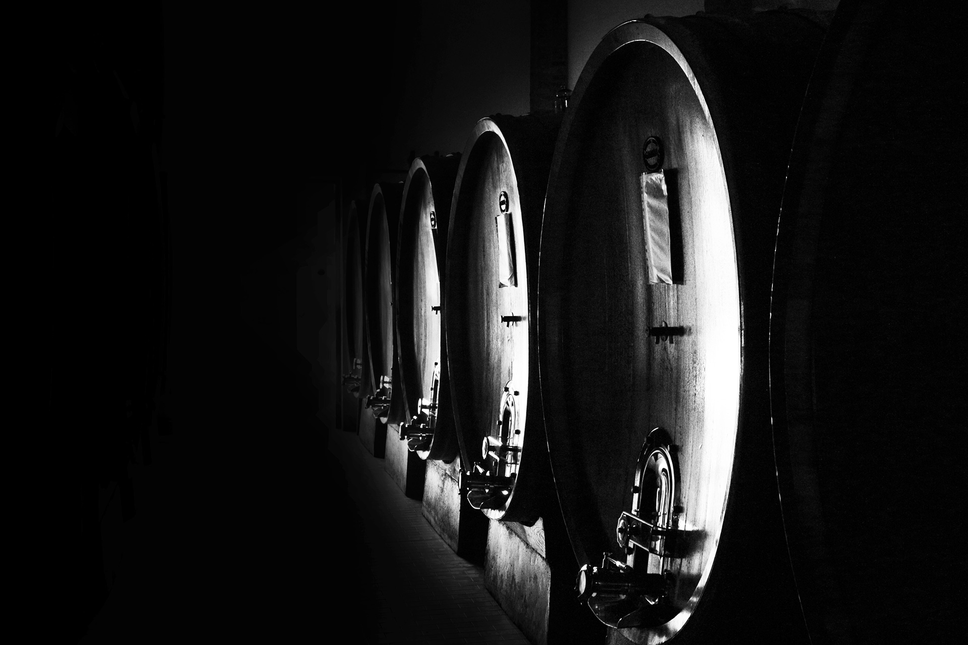 Botti cantina Tenute Nura